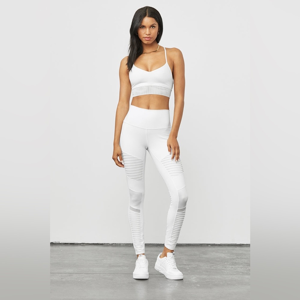 ALO YOGA high waist moto leggings S